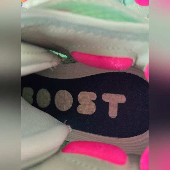 Adidas Boost Harden Vol 5 Futurenatural Support In Clear Mint Size 10.5 - Picture 7 of 9